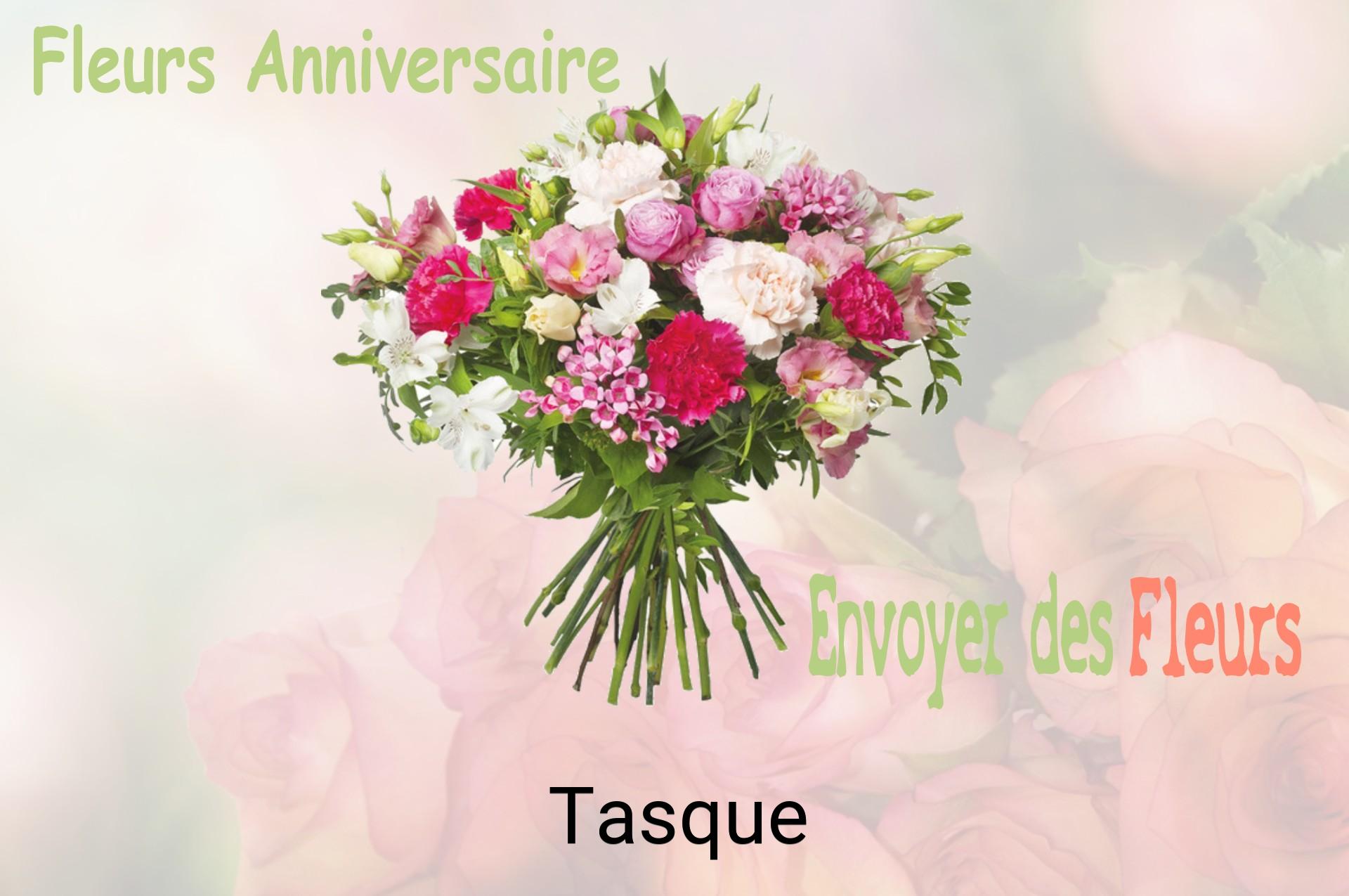 Bouquet de fleurs d’anniversaire livré à Tasque